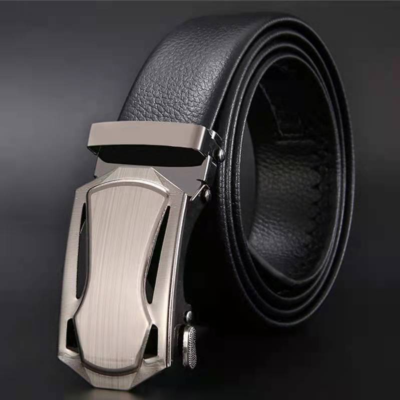 Leather Work Jeans - Ceinture à boucle en métal pour