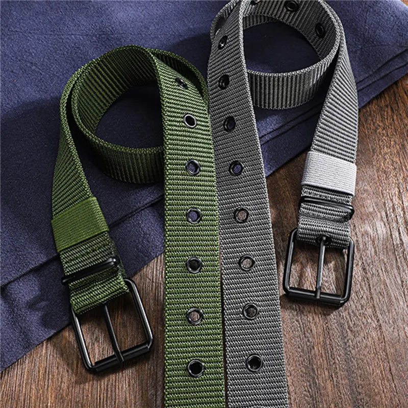 Nouveaux hommes ceinture poreu - Leatherwork Eyelets avis et prix