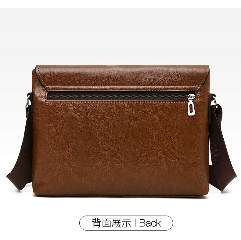 Sacoche pour homme en cuir PU, - Leatherwork Designs avis et prix
