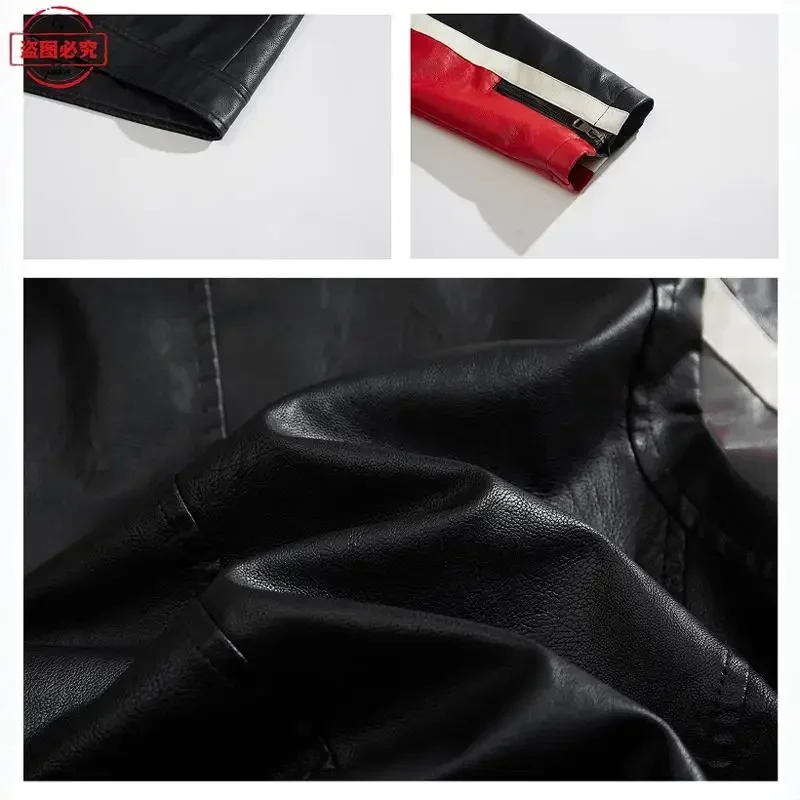 Veste en cuir à capuche pour c - Leather Work Jacket With Hood avis et prix