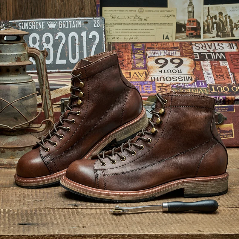 Bottes britanniques faites à l - Leather Work Boots avis et prix