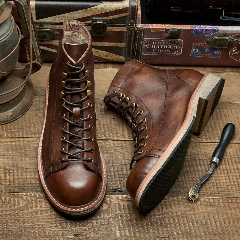 Bottes britanniques faites à l - Leather Work Boots avis et prix