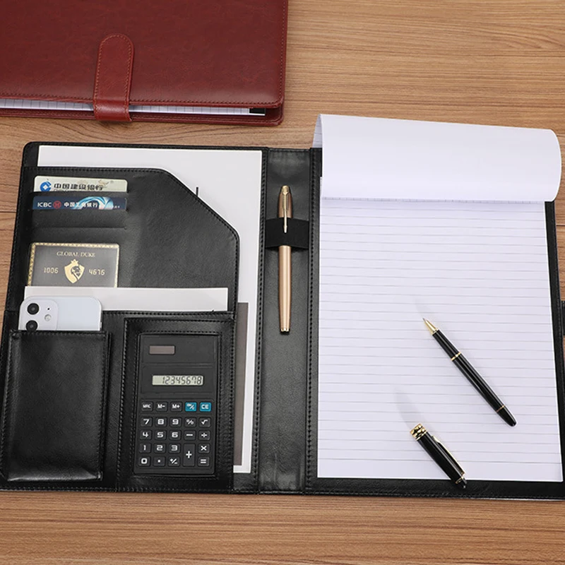 Dossier de portefeuille exécut - Leather Work Folder avis et prix