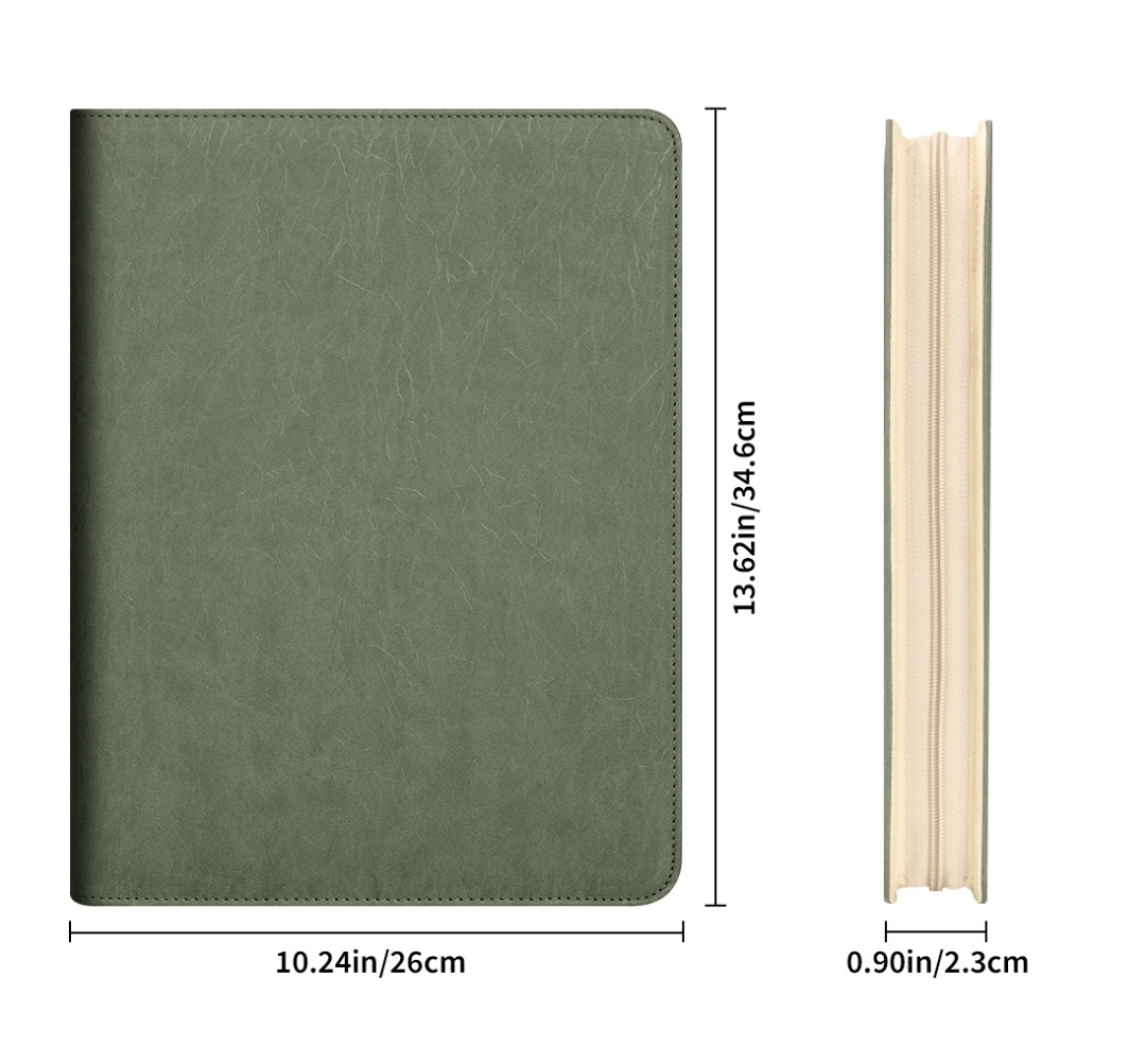 Nouveau dossier Padfolio A4 à  - Leather Work Folder avis et prix