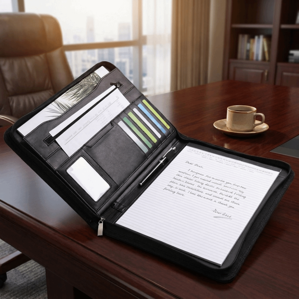 Fournitures de bureau, dossier - Leather Work Folder avis et prix