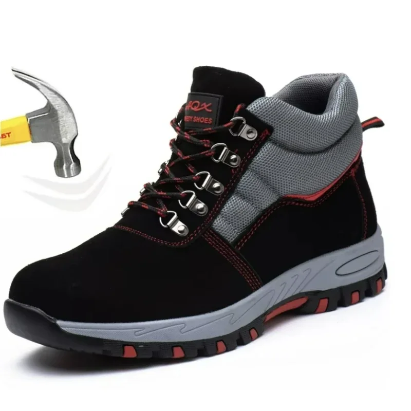 Bottes de sécurité en acier po - Leather Work Boots avis et prix
