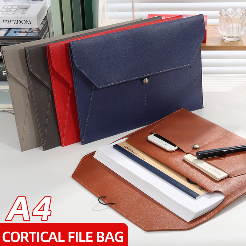 Sac de fichiers d'affaires A4  - Leather Work Folder avis et prix