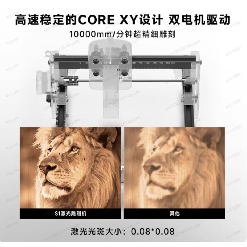 Machine de gravure laser S1 2. - Leatherwork Machine avis et prix