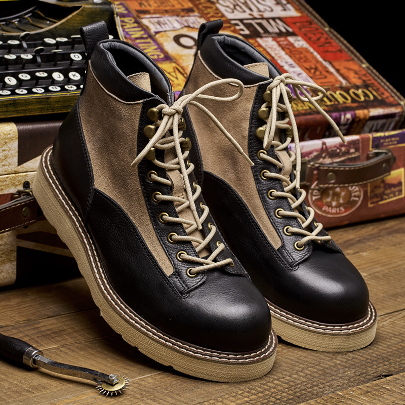 Bottes de travail à bout court - Leather Work Boots avis et prix