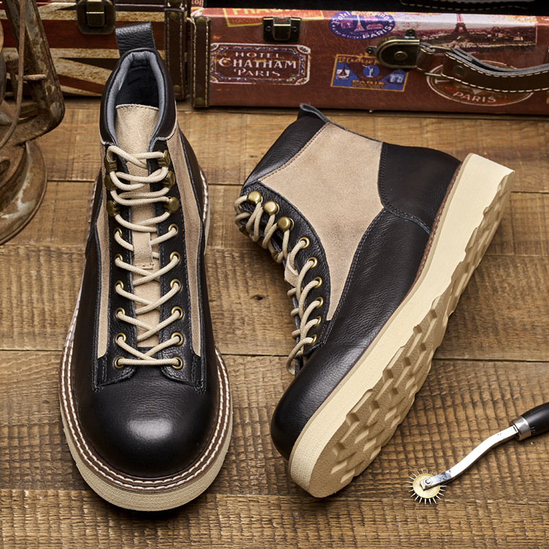 Bottes de travail à bout court - Leather Work Boots avis et prix