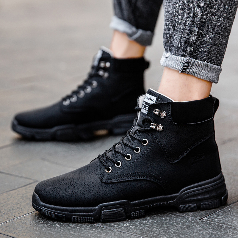 Nouvelles bottes en cuir respi - Leather Work Boots avis et prix