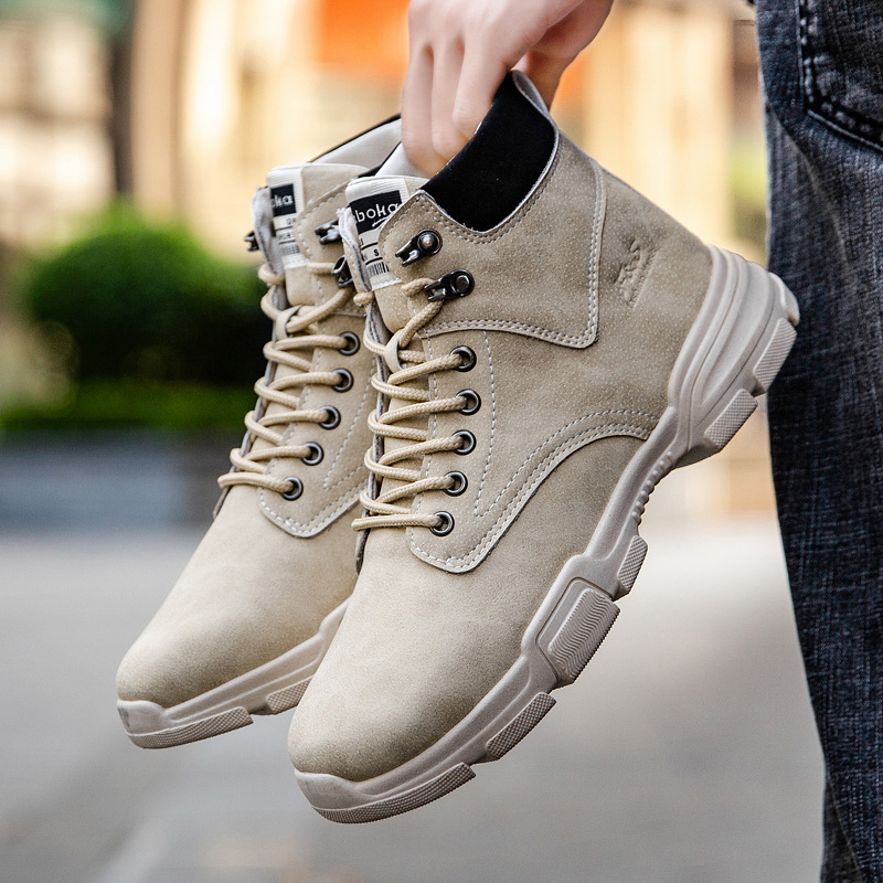 Nouvelles bottes en cuir respi - Leather Work Boots avis et prix