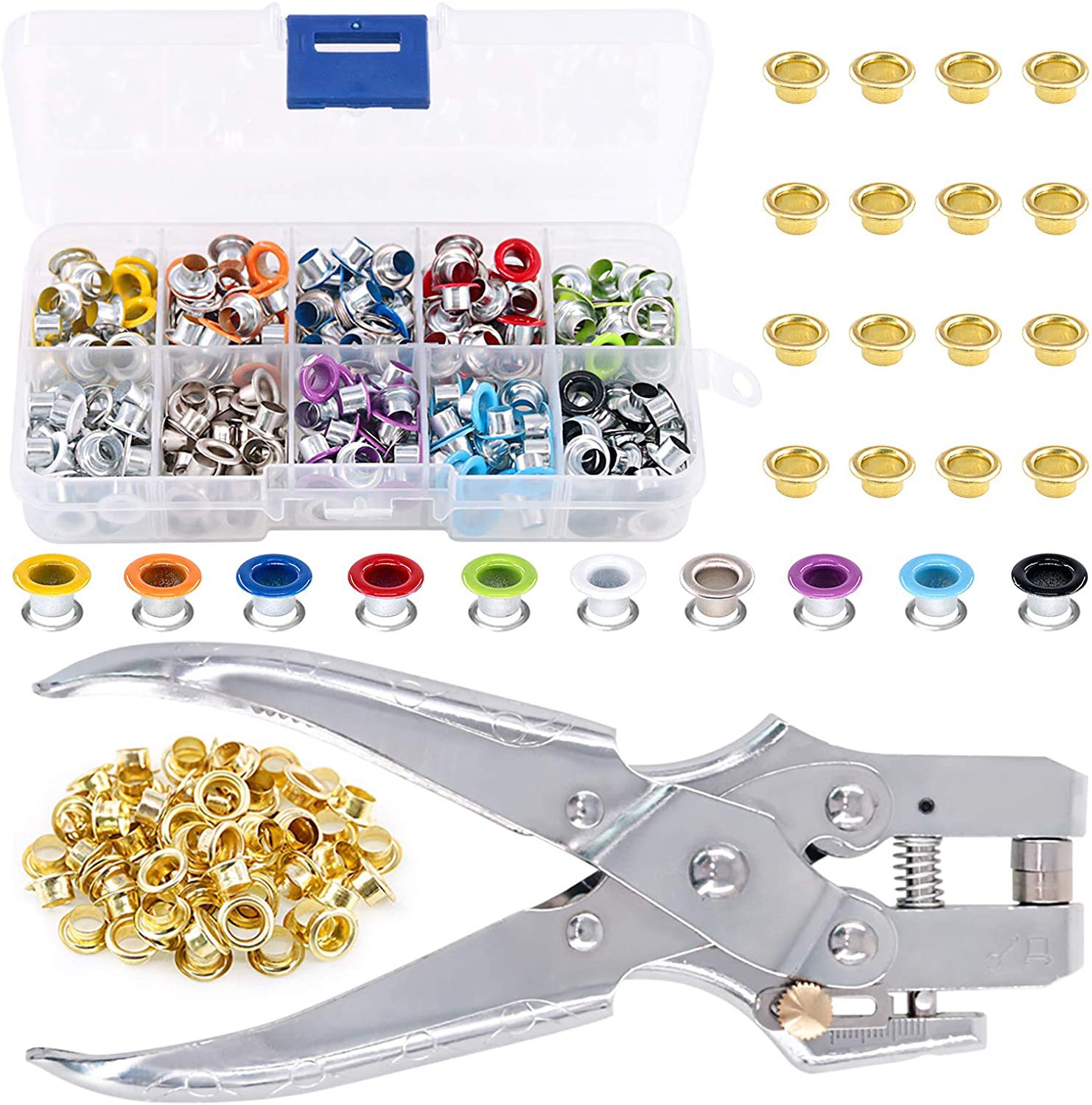 Kit d'œillets métalliques mult - Leatherwork Eyelets avis et prix