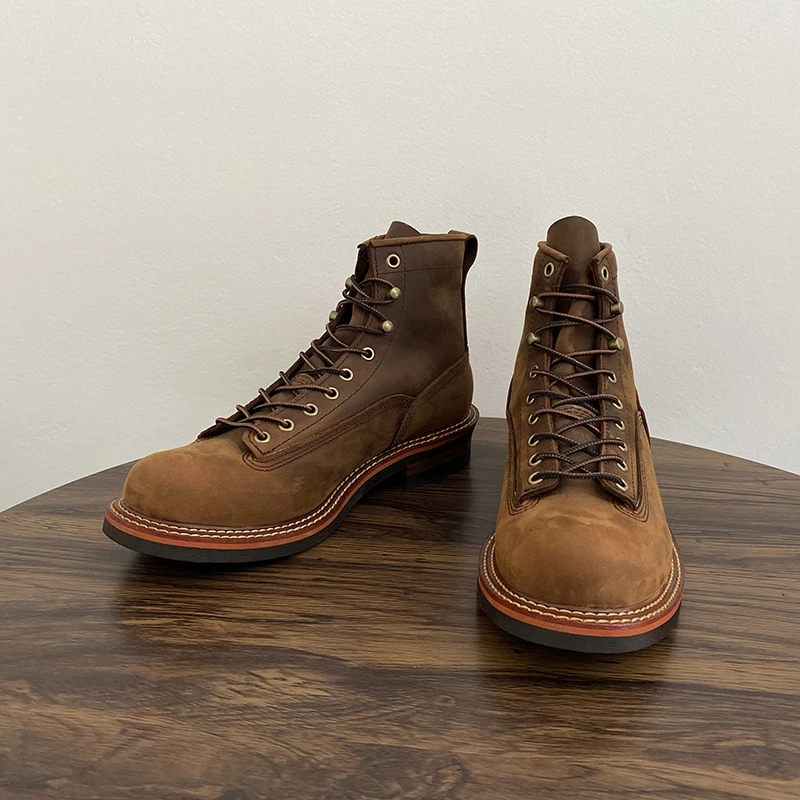 Bottines Vintage britanniques  - Leather Work Boots avis et prix