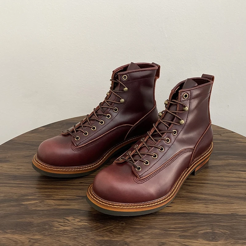 Bottines Vintage britanniques  - Leather Work Boots avis et prix