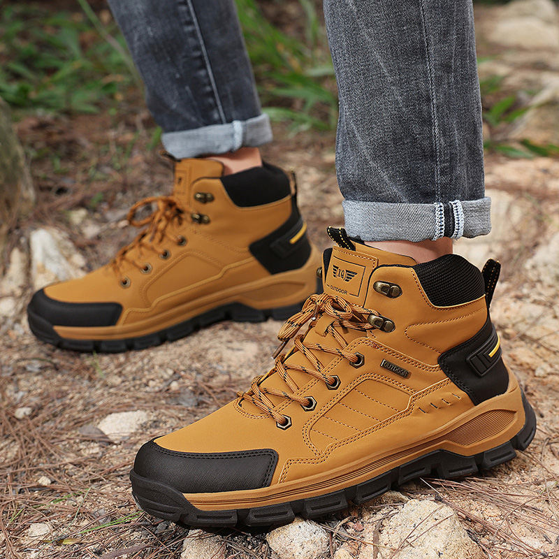 Bottes de randonnée en cuir im - Leather Work Boots avis et prix