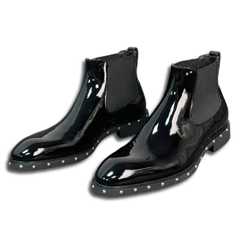 Bottes Chelsea à bout pointu p - Leatherwork Designs avis et prix