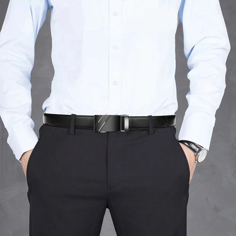 Ceinture en cuir PU pour homme - Leather Work Jeans avis et prix