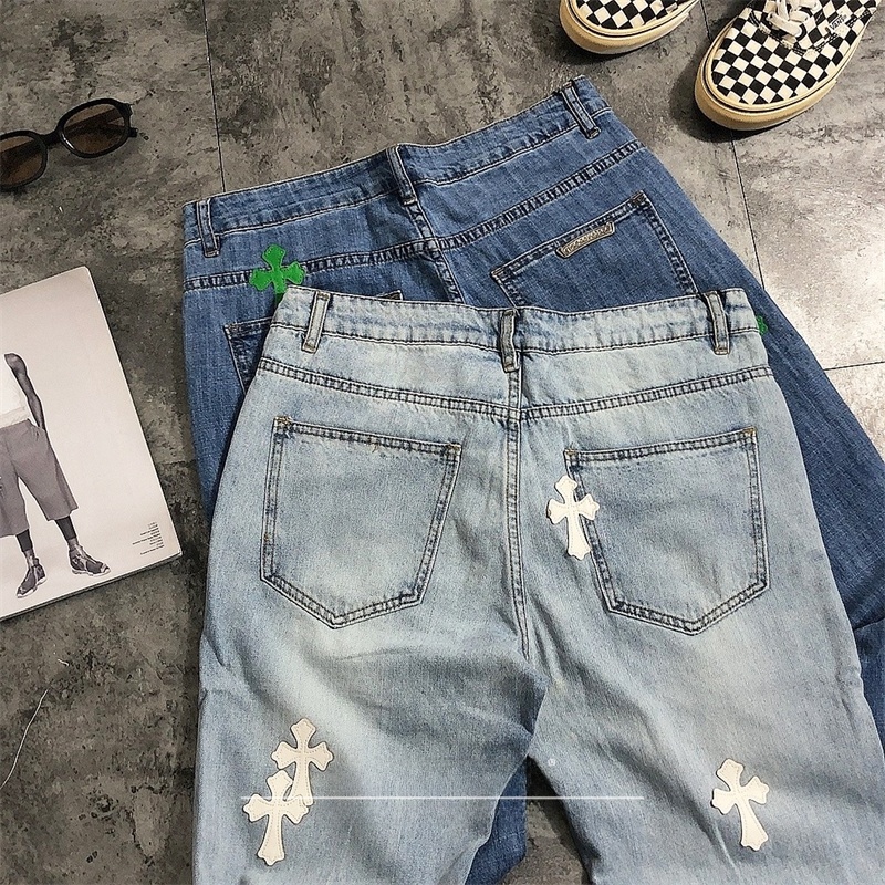 Jean déchiré Street Style en d - Leather Work Jeans avis et prix