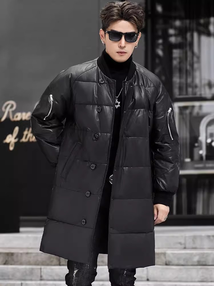Hiver nouveaux hommes à capuch - Leather Work Jacket With Hood avis et prix