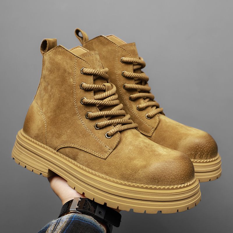 Bottes à lacets pour hommes de - Leather Work Boots avis et prix