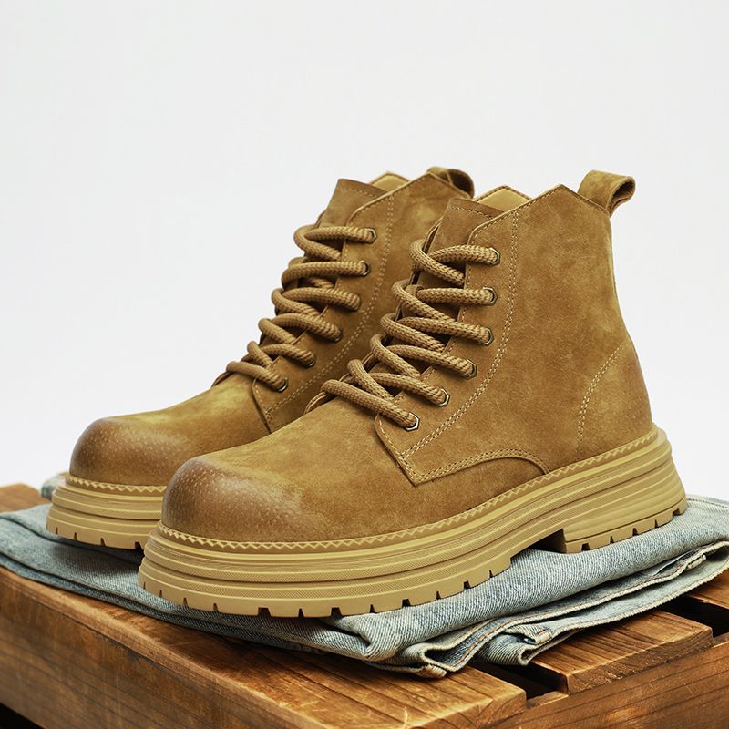 Bottes à lacets pour hommes de - Leather Work Boots avis et prix