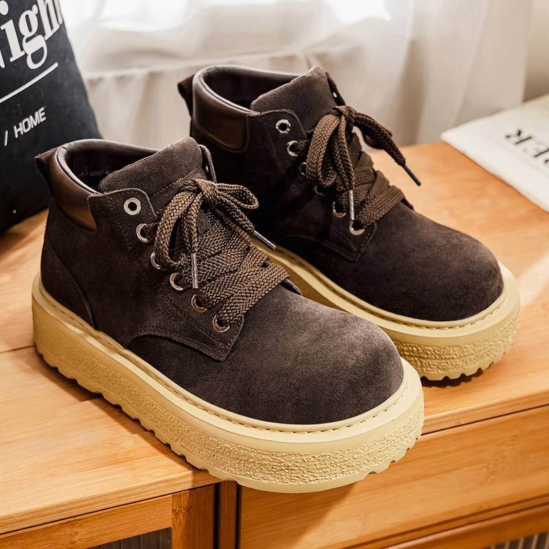 Bottes d'équitation en daim de - Leather Work Boots avis et prix