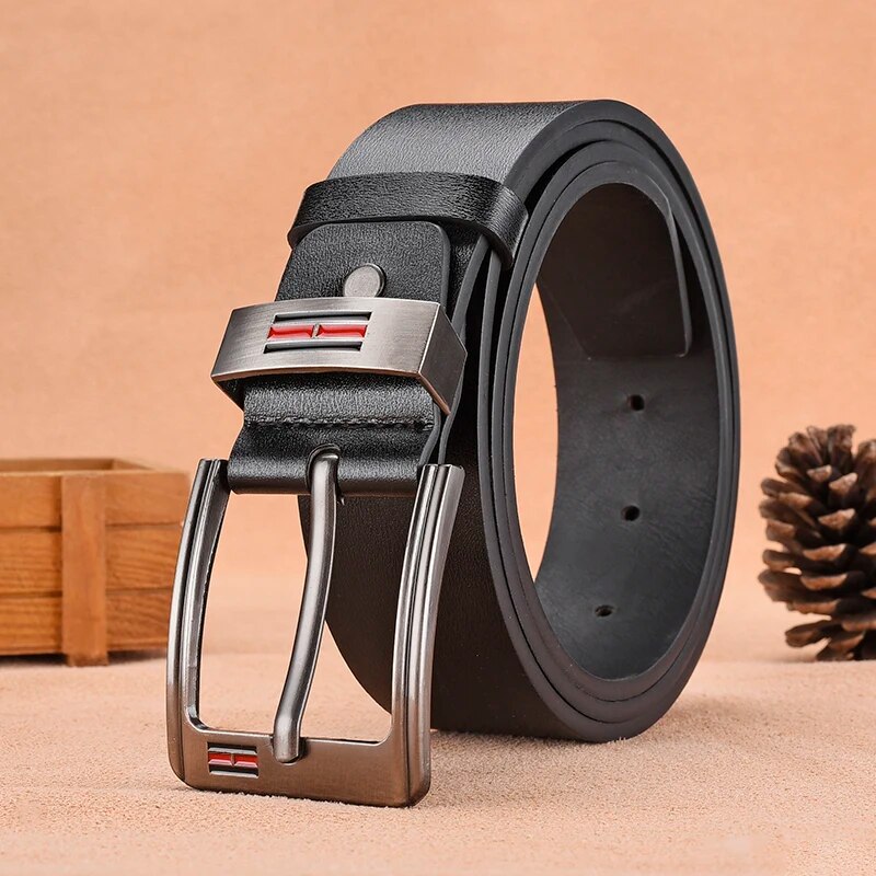 Ceinture à boucle en métal pou - Leather Work Jeans avis et prix