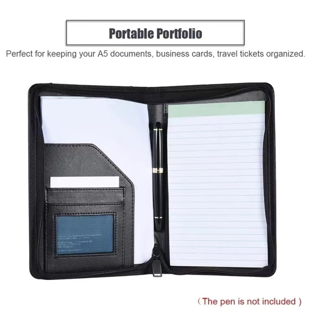 Porte-documents portable A5 en - Leather Work Folder avis et prix