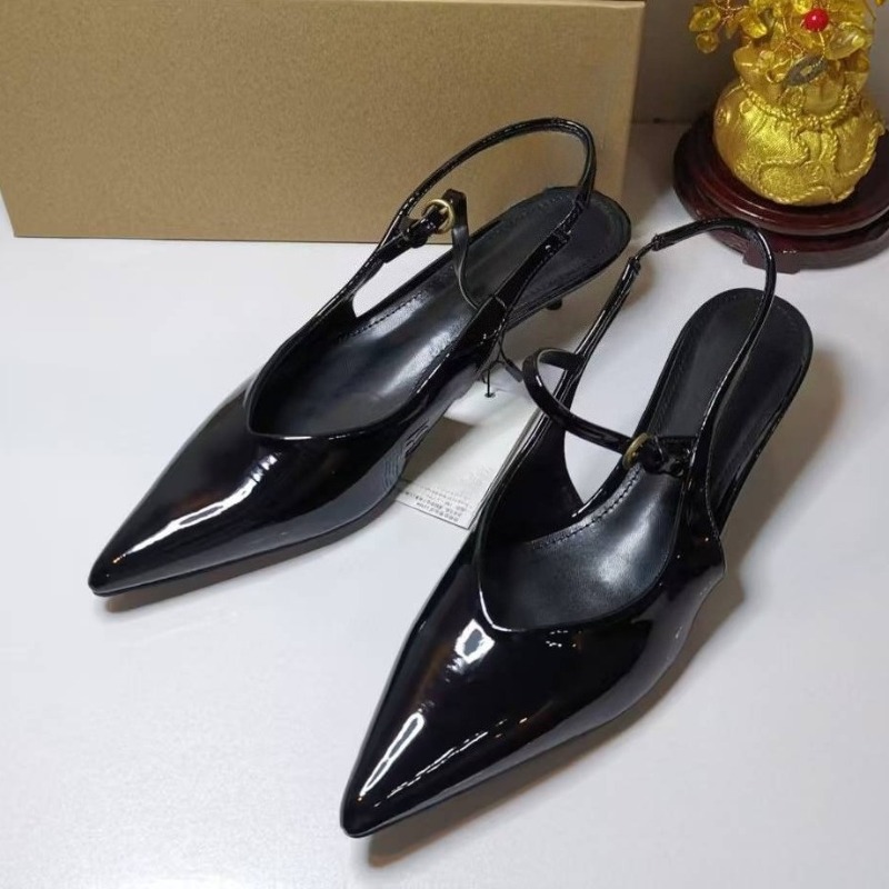 Escarpins en cuir verni élégan - Leatherwork Designs avis et prix