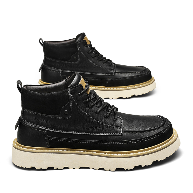 Bottes de travail montantes ma - Leather Work Boots avis et prix