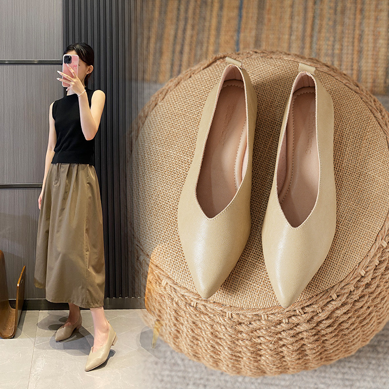 Chaussures de travail en cuir  - Leather Work Women Shoes avis et prix