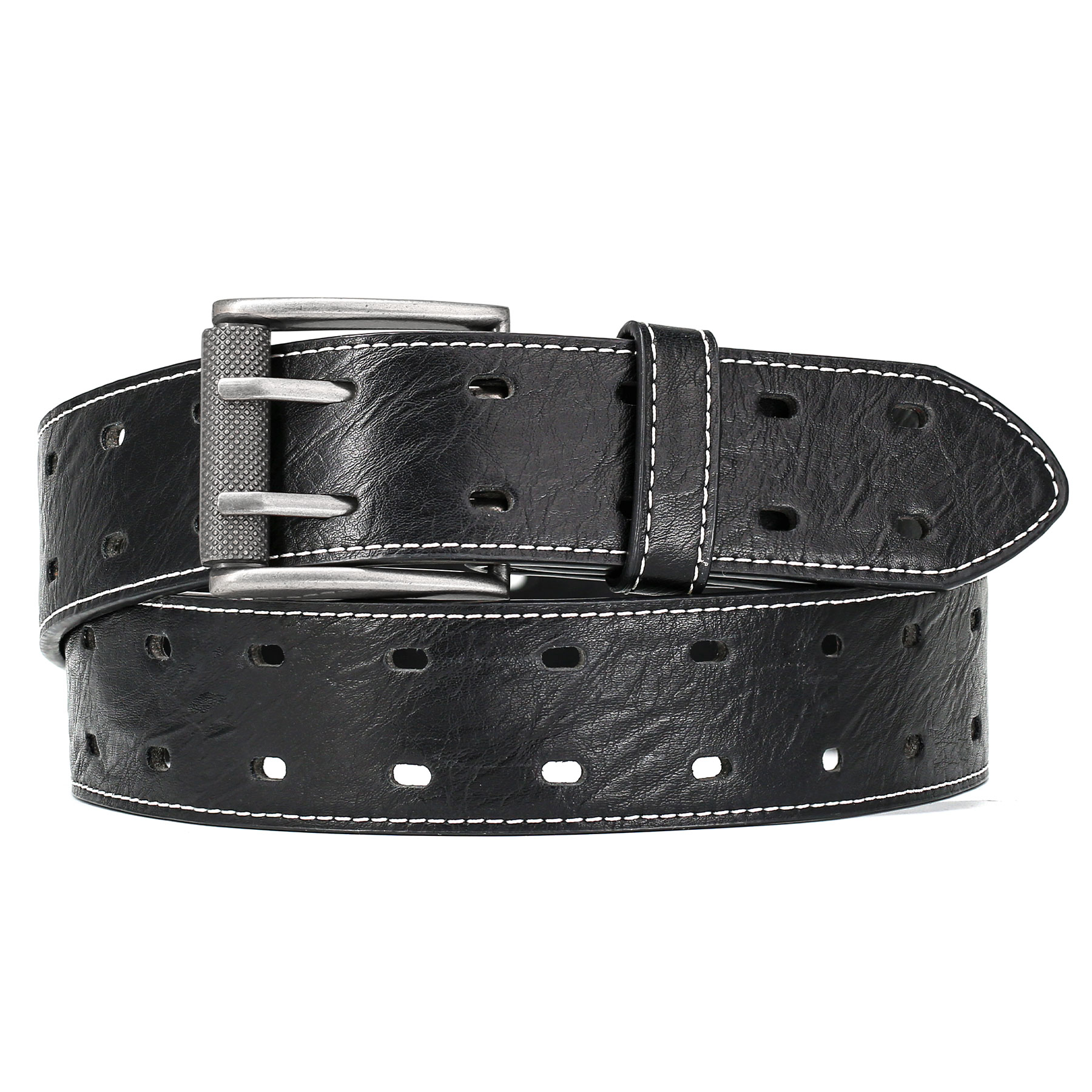 Ceinture classique à Double br - Leather Work Jeans avis et prix